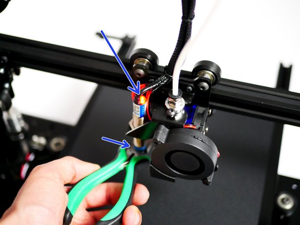 Whilst holding a metal object under the probe (a red light should shine) send the M119 command.