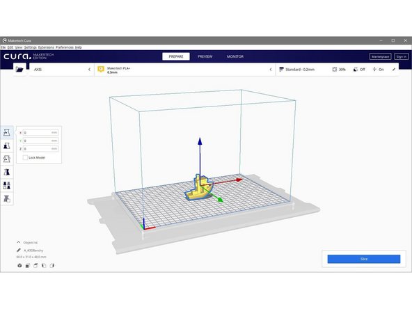 Click on the open file icon.