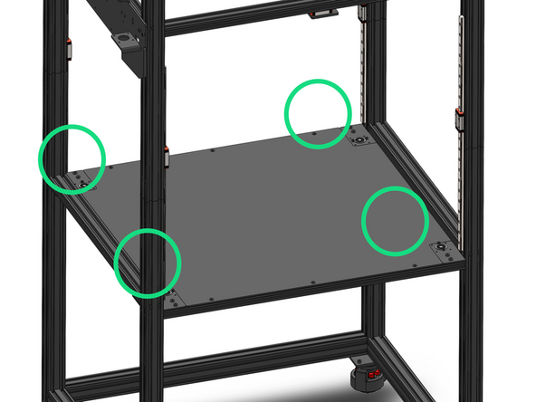 Ensure the motors connectors face the rear of the machine.