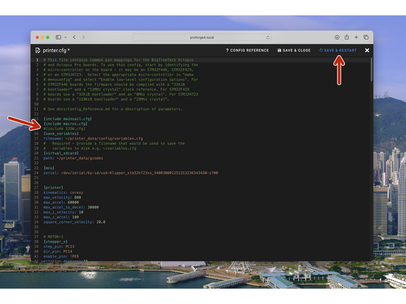 When done calibrating, remove the sensor and replace the nozzle.