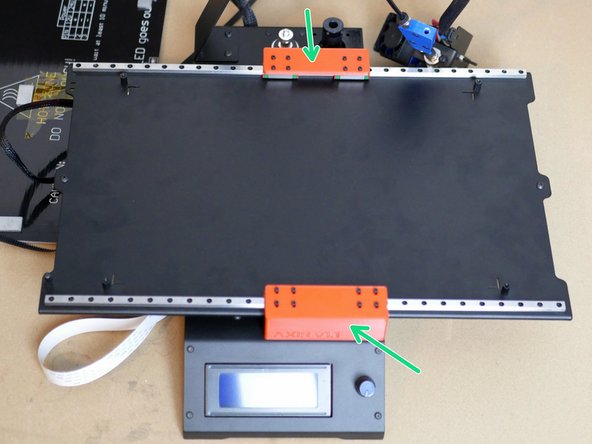 Begin by installing the two 3D printed parts to the Base with two M4 x 6mm Bolts.