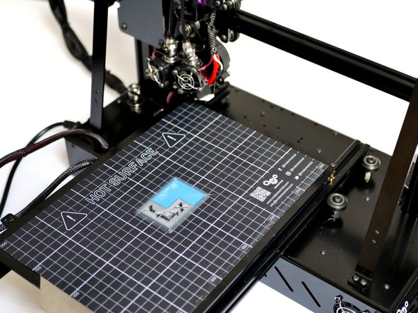 With the First layer offset now dialled in you should have a print that is correctly adhering to the print surface.