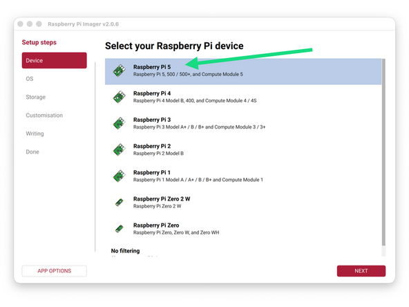 Take the included 32GB SanDisk SD card and flash onto it the Klipper firmware image that you downloaded in the previous step.