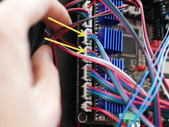 Connect the other side to the control board.