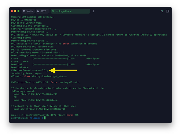 Followed by: make flash FLASH_DEVICE=0483:df11