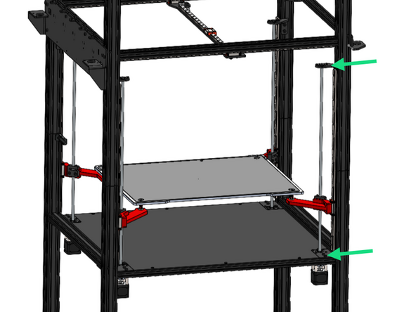 If you find that one of the lead screws does not rotate smoothly during inspection, please follow the steps below to correct the issue: