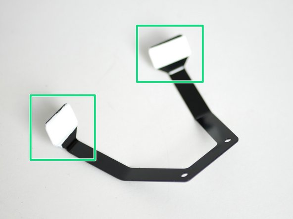 Wrap several layers of PTFE tape around both of the ooze shields like shown.