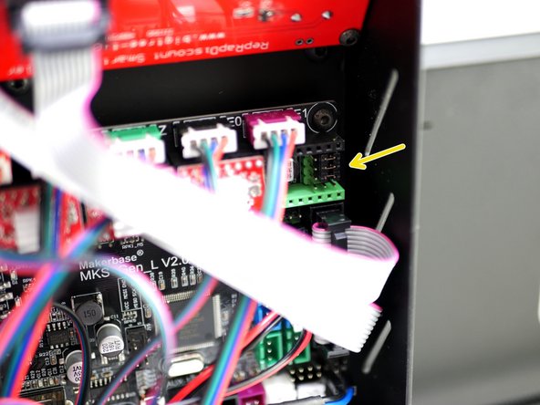 Check also that you have three jumpers installed like shown.