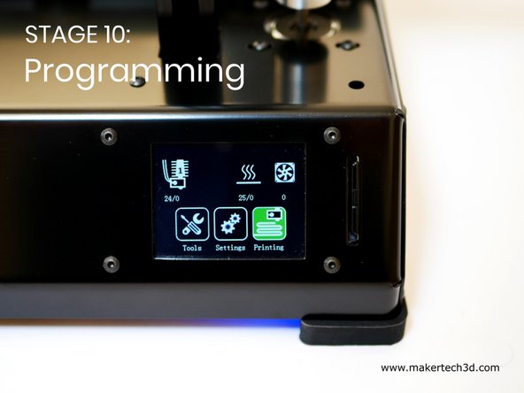 Stage 10 - Programming