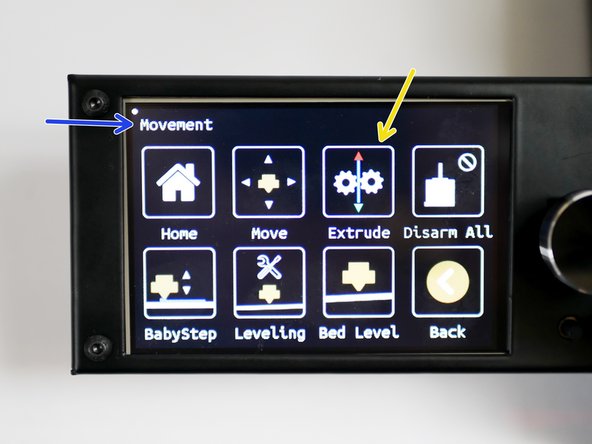 With the hotend hot you can send an extrude command to check the extruder.