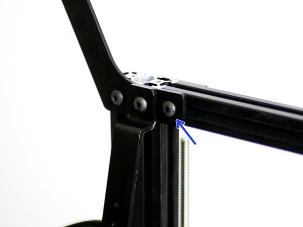 Insert the 500mm beam into the front of the Base.