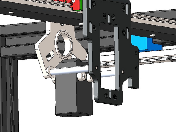Fix the Probe to the Master Plate with two M3 x 18mm Cap Head Bolts.
