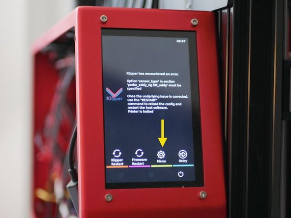 Ignore any errors at this stage.