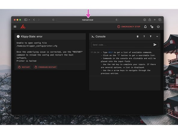 Give the Pi a few minutes to boot up.