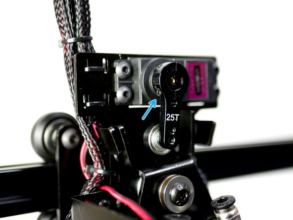 The bolts should be in the same bag as the arm.