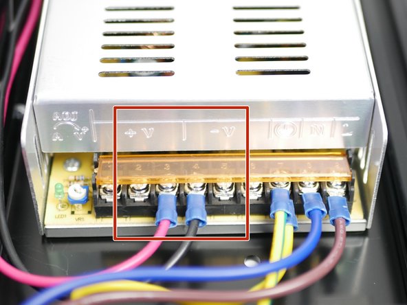 Secure the control board to the base with four M3 x 6mm bolts.