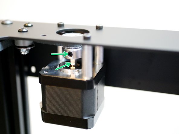 Move the tool carriage around by hand to set the pulley's to the correct heights.