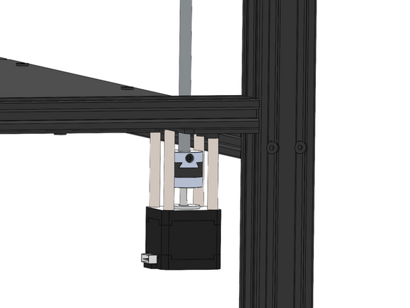 Secure the lead screws to the couplings.