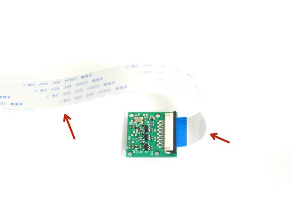 Slide the camera into the 3d printed cover.