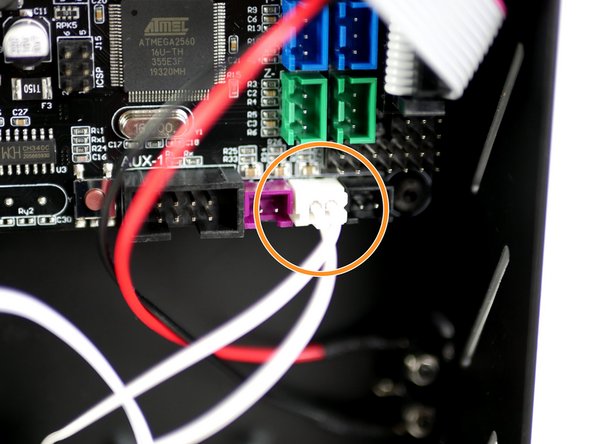 Red to positive and black to negative.