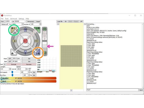 Click in the following order, allow each command to complete before moving to the next: