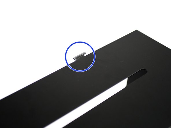 Due to the paint that was applied on both the roof and top panel, the tabs may need filing down to get a proper fit.