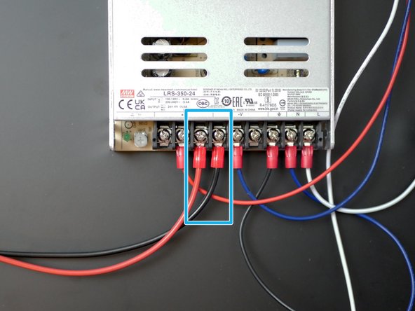 Double check that all the cables are connected correctly, as shown in the images. Incorrectly connecting the cables can cause irreversible damage.