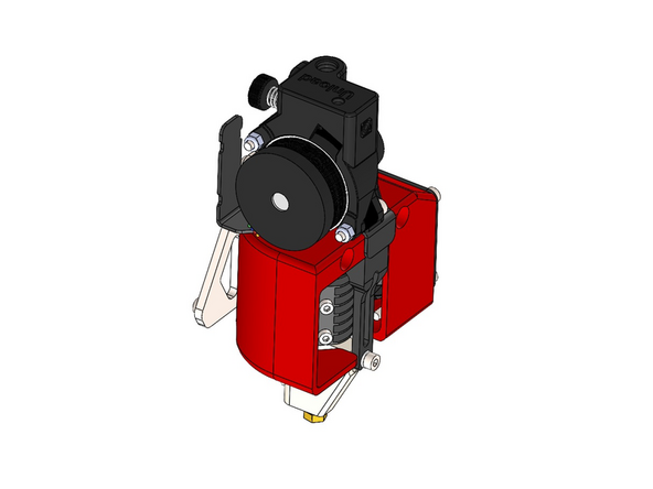 Secure the sensor with the included bolts and nuts.