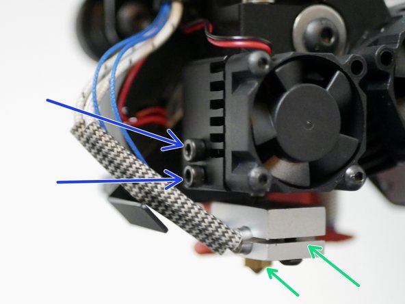 Heat the hotend up to it's max temps. That's 250C for the low temp configurations and 400C for the high temp configuration.