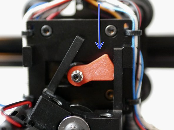 The left hotend should now be active.