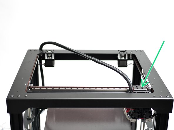 Push the tool carraige to the bottom left of the print area.