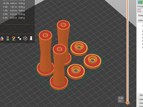 Designed to go over the Spool Holder bolt to provide a cleaner finish.