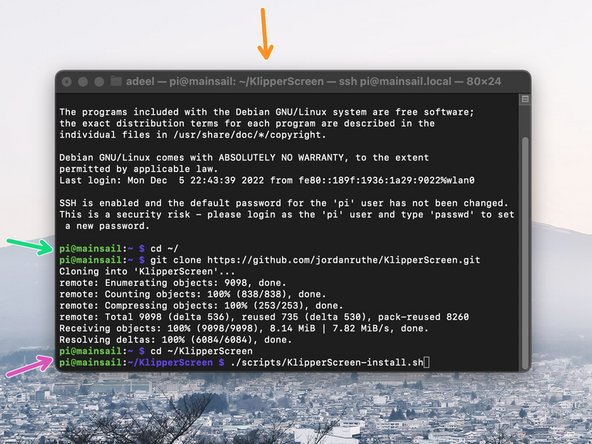 Complete this step if you have the new Touch Screen display installed.