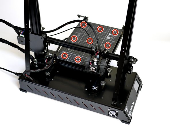 The axes will home again and the sensor will now go around the platform probing 9 points.