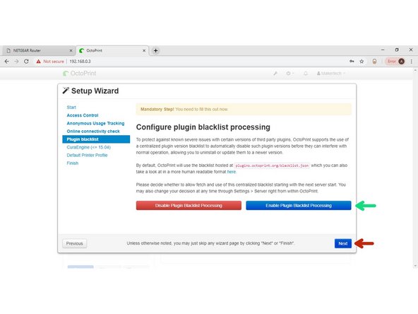 We recommend Enabling the Plug-in Blacklist.