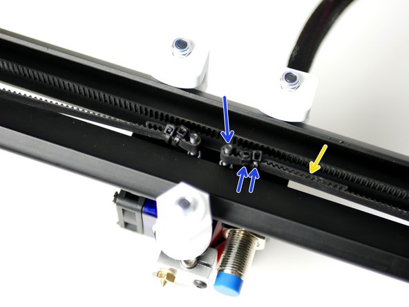 Wrap the belt around the pulley too.