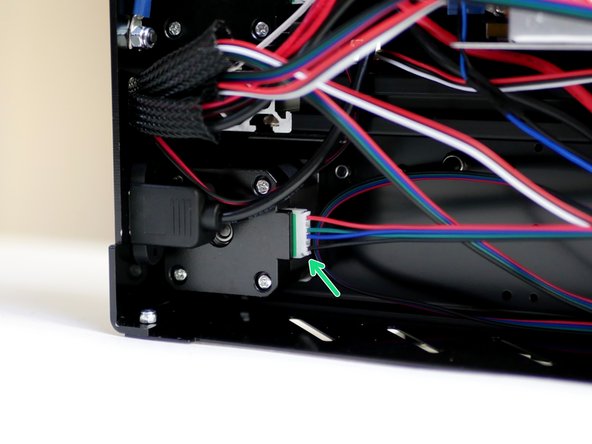 Connect motor cables to both Z-motors.