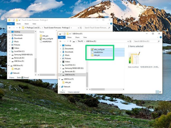 Make sure only the contents of the folder is on the SD card.