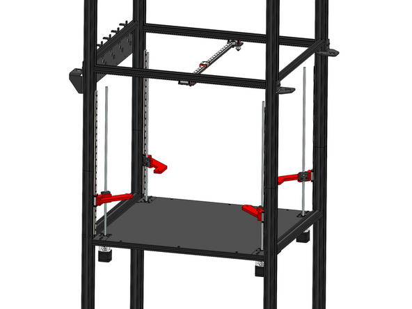Secure the lead screws to the couplings.