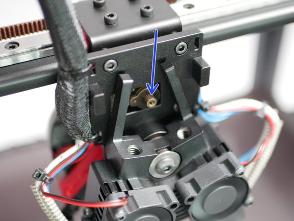 Press T0 and T1 to toggle active hotends and check that the servo spins.