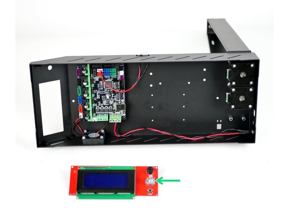 Take the LCD screen out of its packaging. Like with the control board, avoid doing this on carpet or when wearing socks on carpet as static could damage the board.