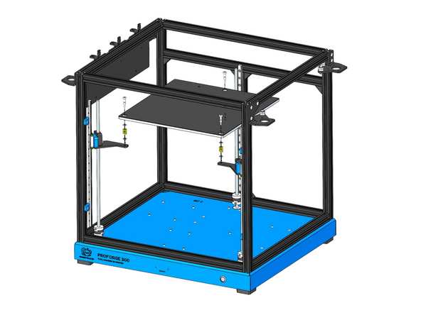 Mount the Platform Assembly to the Z-Brackets: