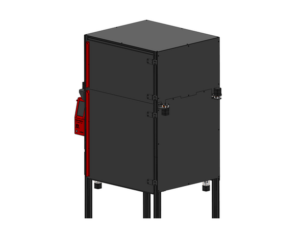 We recommend mounting the doors first and then installing the handles in the next step.