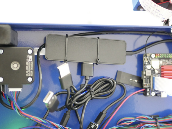 Connect via USB just the print head tool board you are flashing - starting with print head 0, the one nearest the front of the printer.