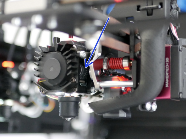 Heat the print head to 250C.