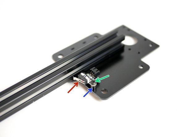 Install the Endstop onto the Z-Axis Bracket.
