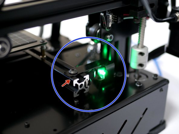 With X homed the nozzle should land above the right edge of the print surface.