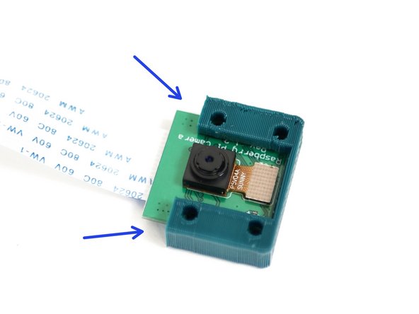 Slide the Camera into the 3D printed casing.