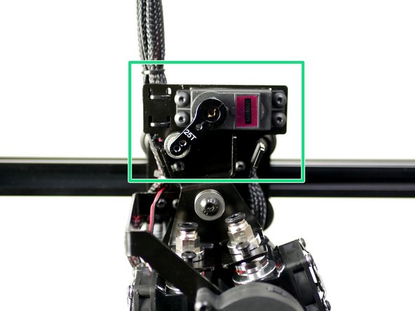 Press button 1 to select the Hotend #1