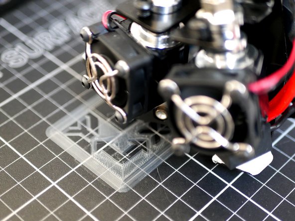 Check the first layer, it should look like the first image, but it's likely that on the first go the nozzle will be either too high or too close to the print surface.